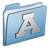 Blue Font Icon